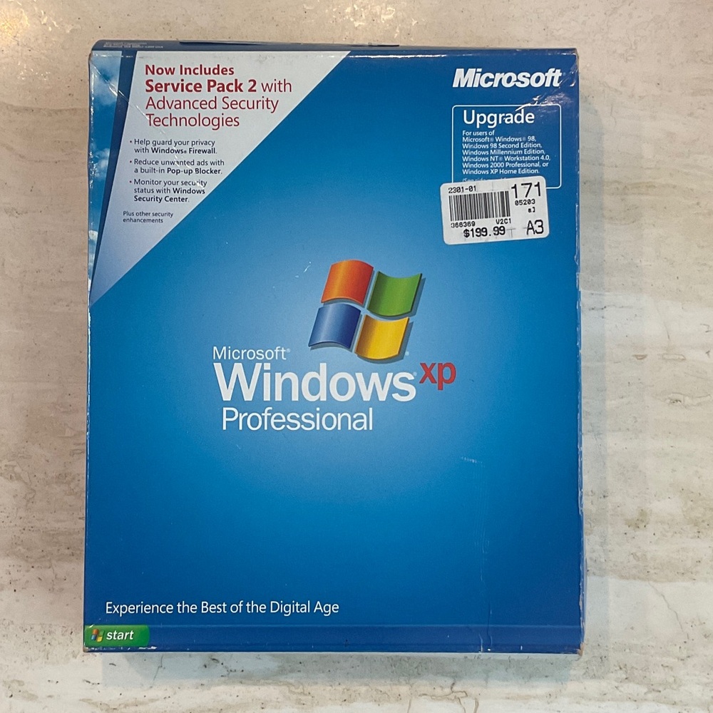 Microsoft Windows XP Professional Version 2002 Upgrade Operating System New - Picture 14 of 15